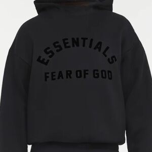Fear of God Essentials Black Hoodie